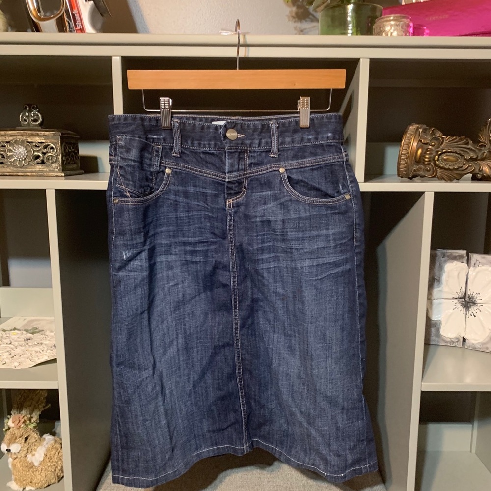 Maurice’s jean pencil skirt